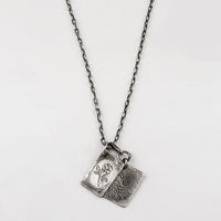 Rose Tags Necklace