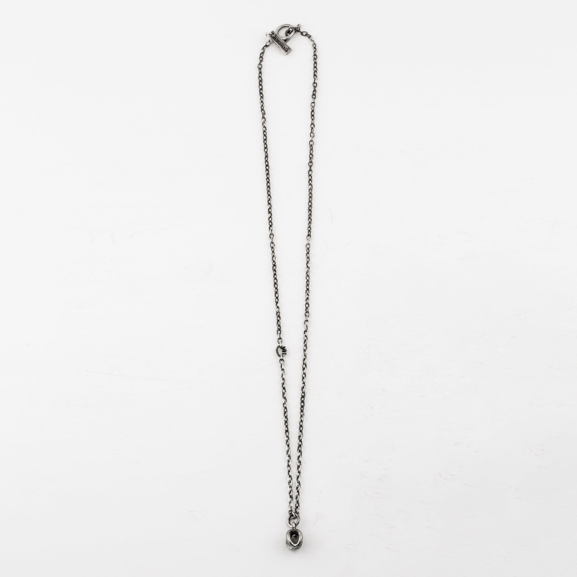 Raw Diamond Cage Necklace